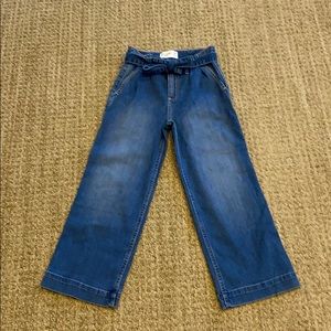 Girls Wide-leg Jeans